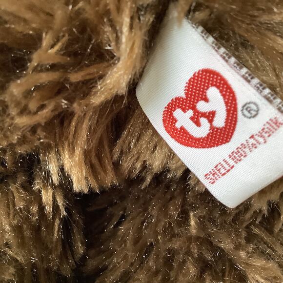 Ty Beanie Babies Classic Dexter Plush Monkey 2011 - Retired- Ty Silk Fabric - - Picture 6 of 11